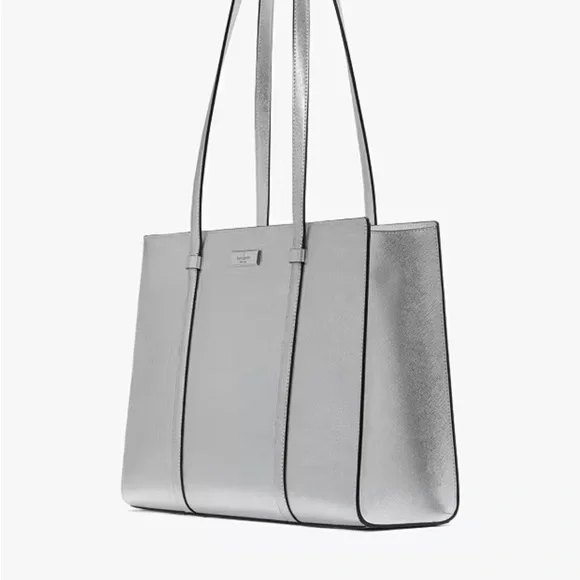 Kate Spade Kenzie Metallic Large Tote - Picture 2 of 8